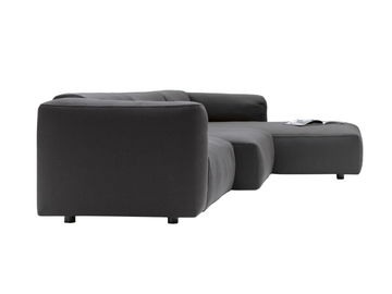 MATE 2012 - Fabric sofa with removable cover with chaise longue by MDF Italia - view 3